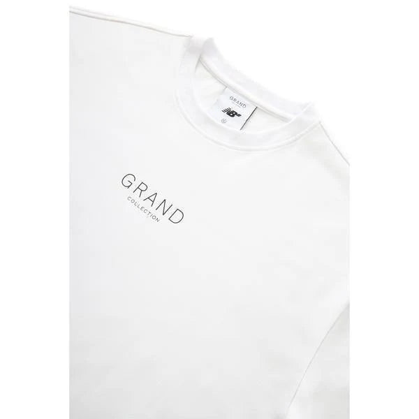 Grand Collection X New Balance Classic Logo Tee (White)