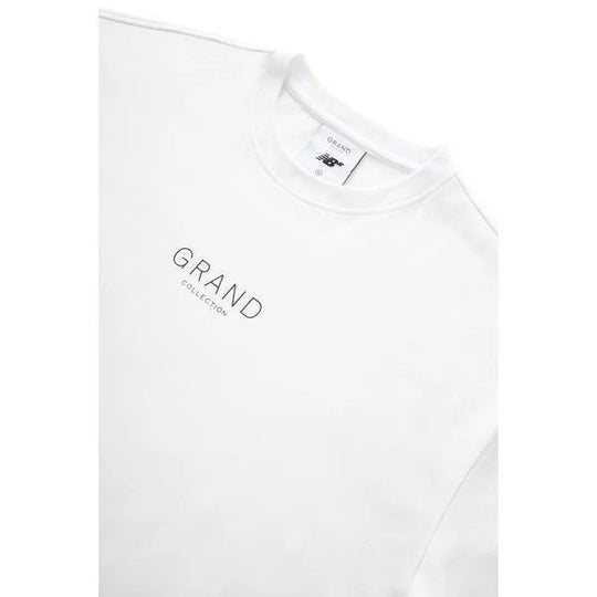Grand Collection X New Balance Classic Logo Tee (White)