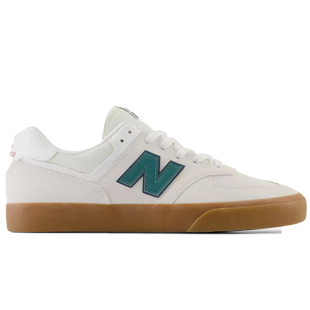 New Balance Numeric 574 Vulc (Sea Salt/Teal)