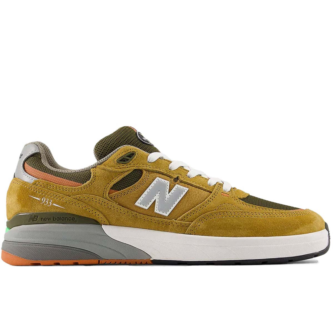 New Balance Andrew Reynolds 933 (Wheat/Silver/Olive)