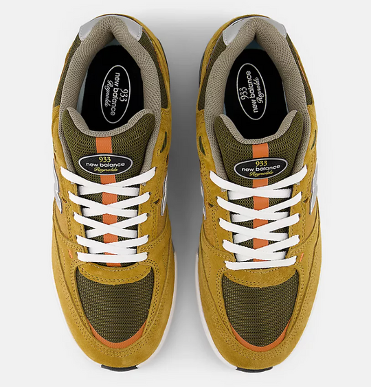 New Balance Andrew Reynolds 933 (Wheat/Silver/Olive)