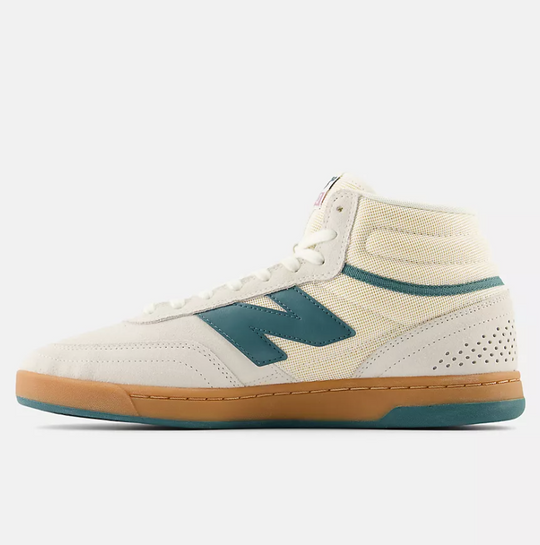 suede and mesh upper