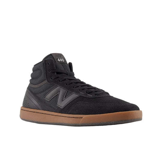 leather new balance logo