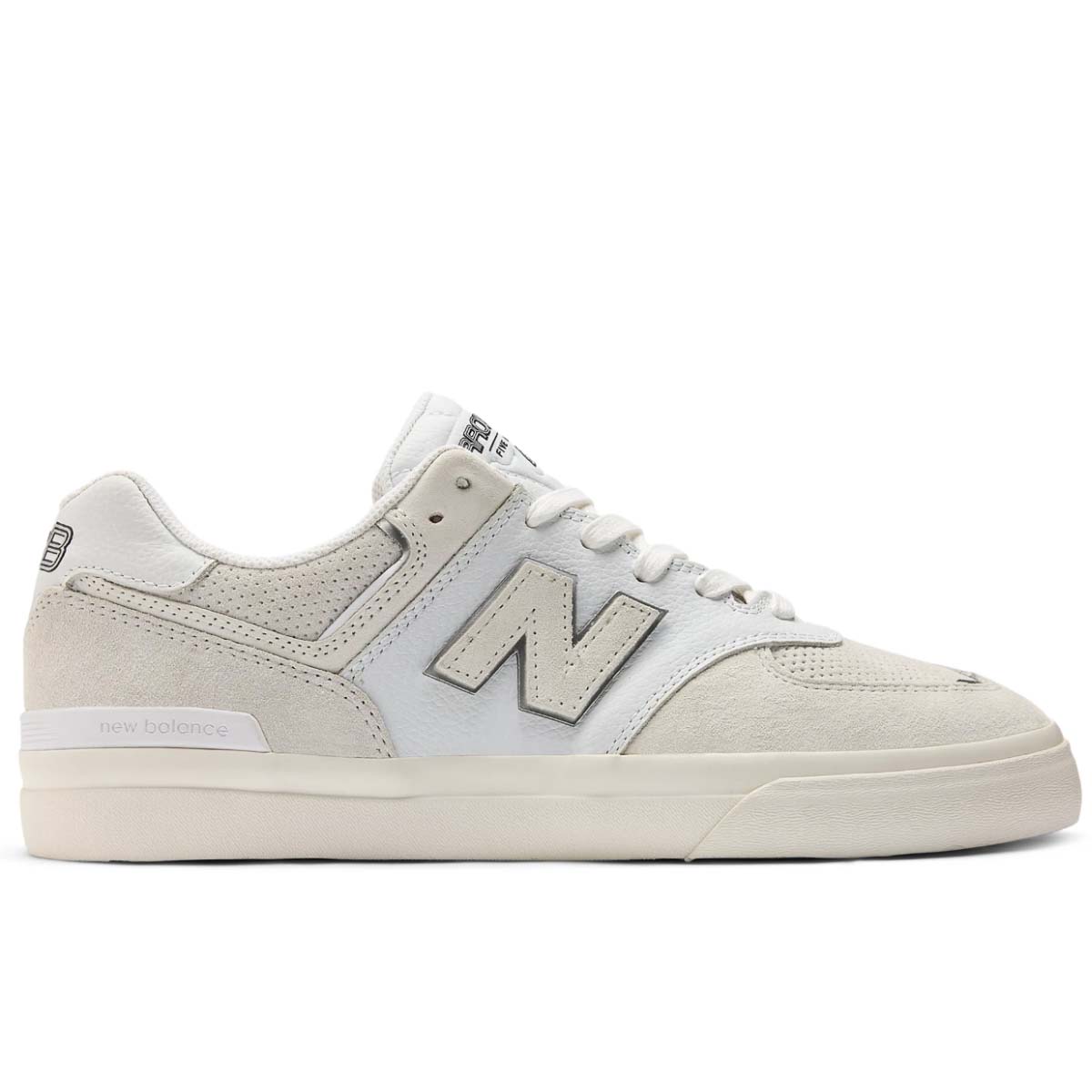 New Balance Numeric 574 Vulc White White