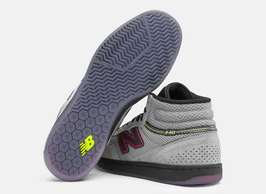 New Balance Numeric X Justin Henry 440 High V2 (Grey/Purple)