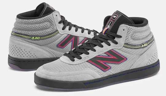 New Balance Numeric X Justin Henry 440 High V2 (Grey/Purple)