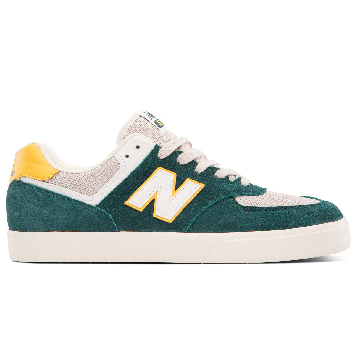 New Balance Numeric 574 Vulc Blue Yellow 10