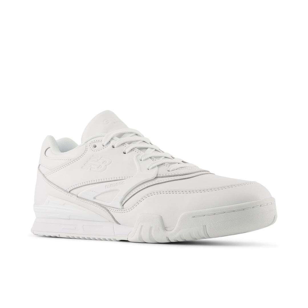 white toe cap