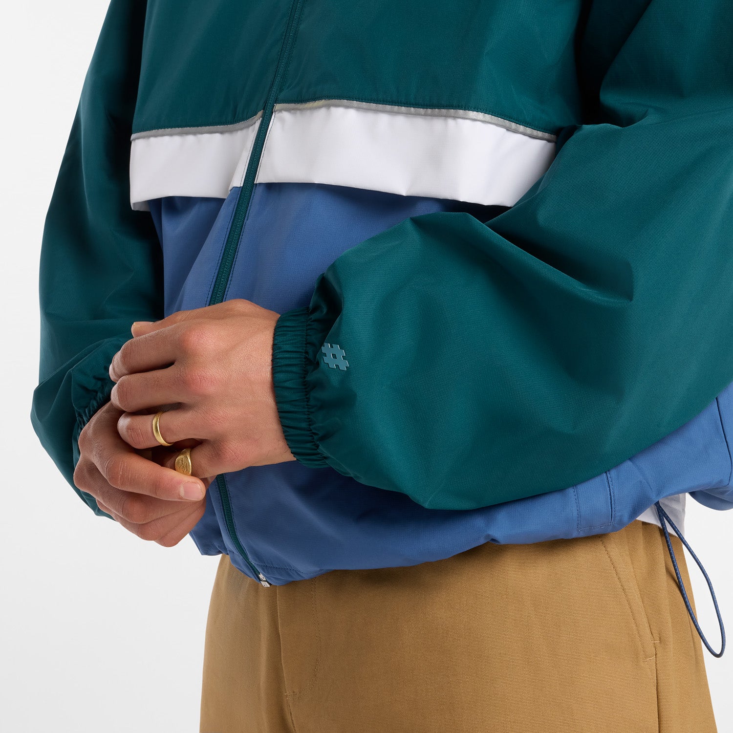 New Balance Numeric Archive Jacket (Green/White/Blue) – Kinetic