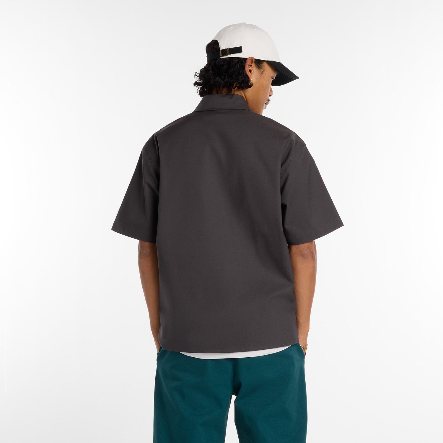 New Balance Numeric Button Up Shirt (Dark Grey) – Kinetic / Nocturnal