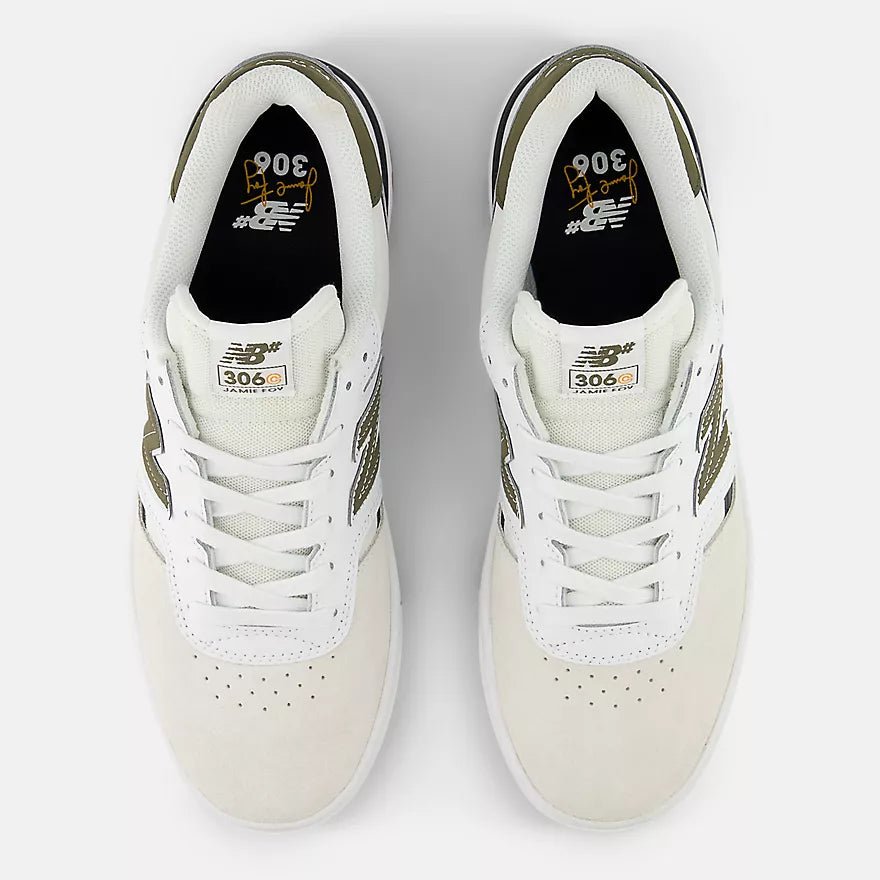 New Balance Numeric Jamie Foy 306 Cup (White/Green) – Kinetic
