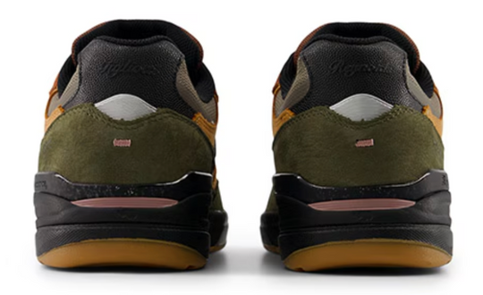 reflective heel accents