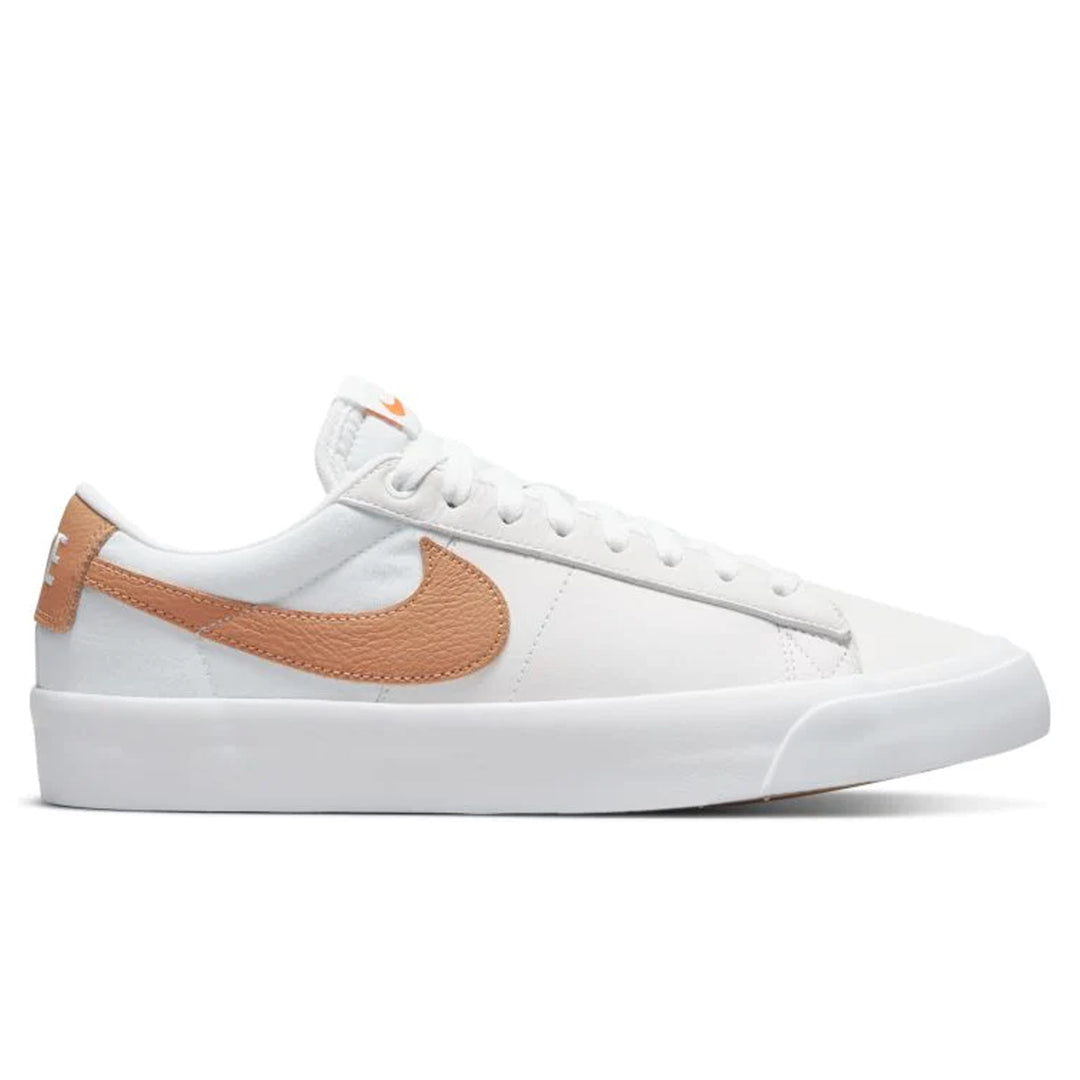 Nike SB Blazer Low GT ISO (White/Light Cognac/White)