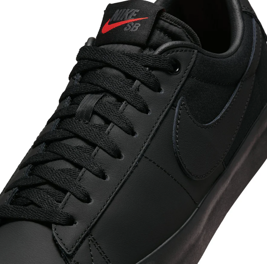 leather swoosh