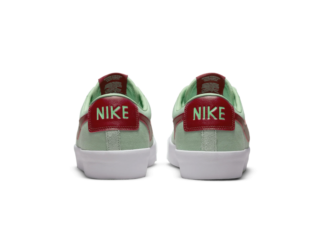 Nike sb blazer low gt white  and  team red skate shoes best sale