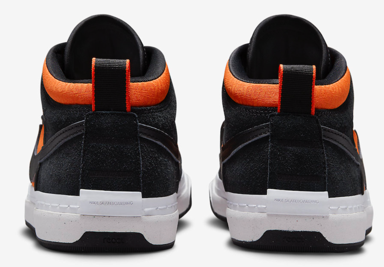Nike sb black orange clearance