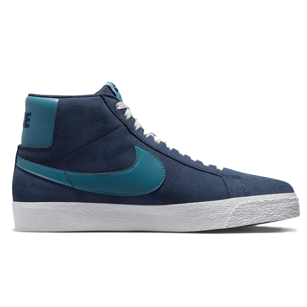 Nike SB Zoom Blazer Mid (Midnight Navy/Noise Aqua)