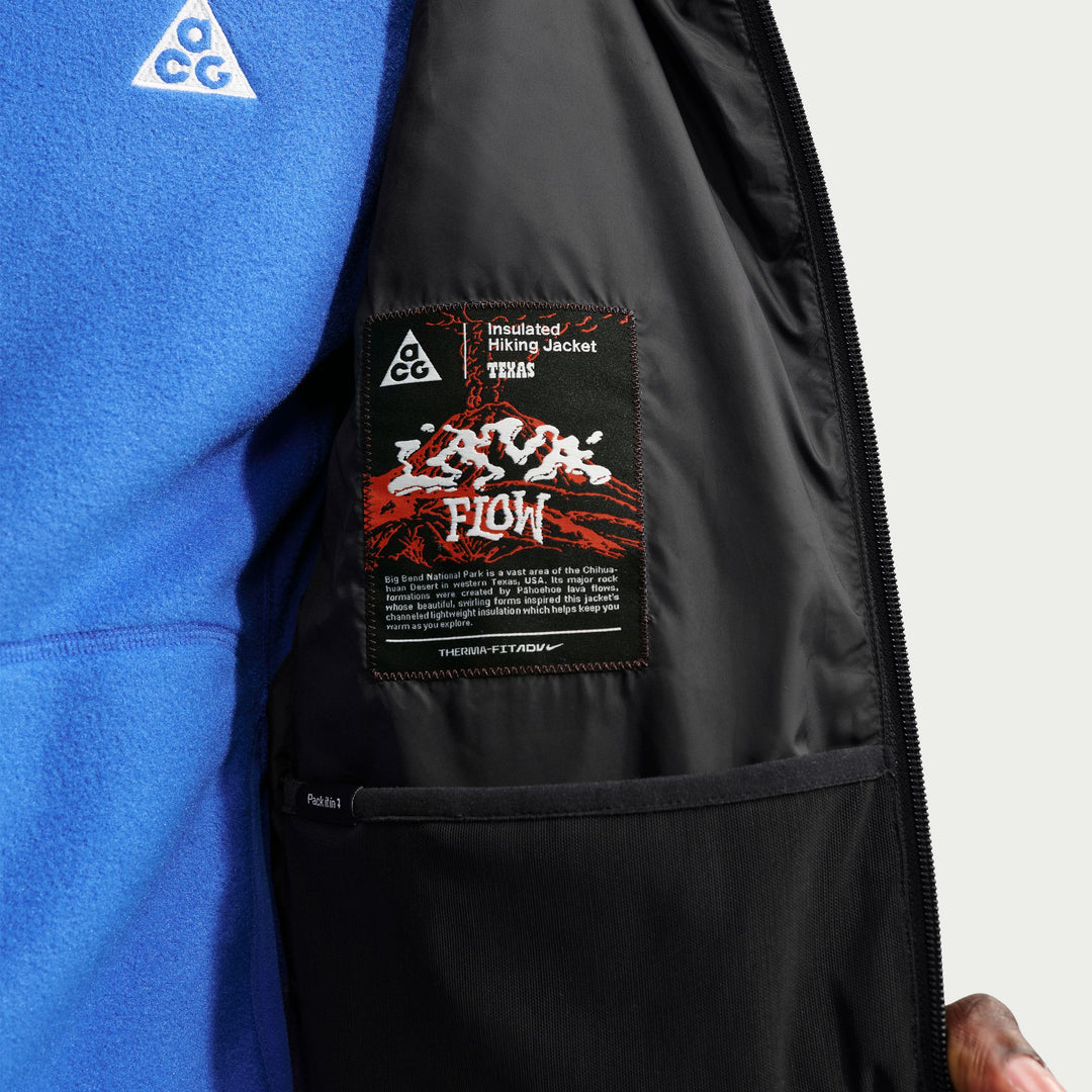 Nike ACG Lava Flow Therma-FIT ADV Hooded Jacket (Black/Summit White)