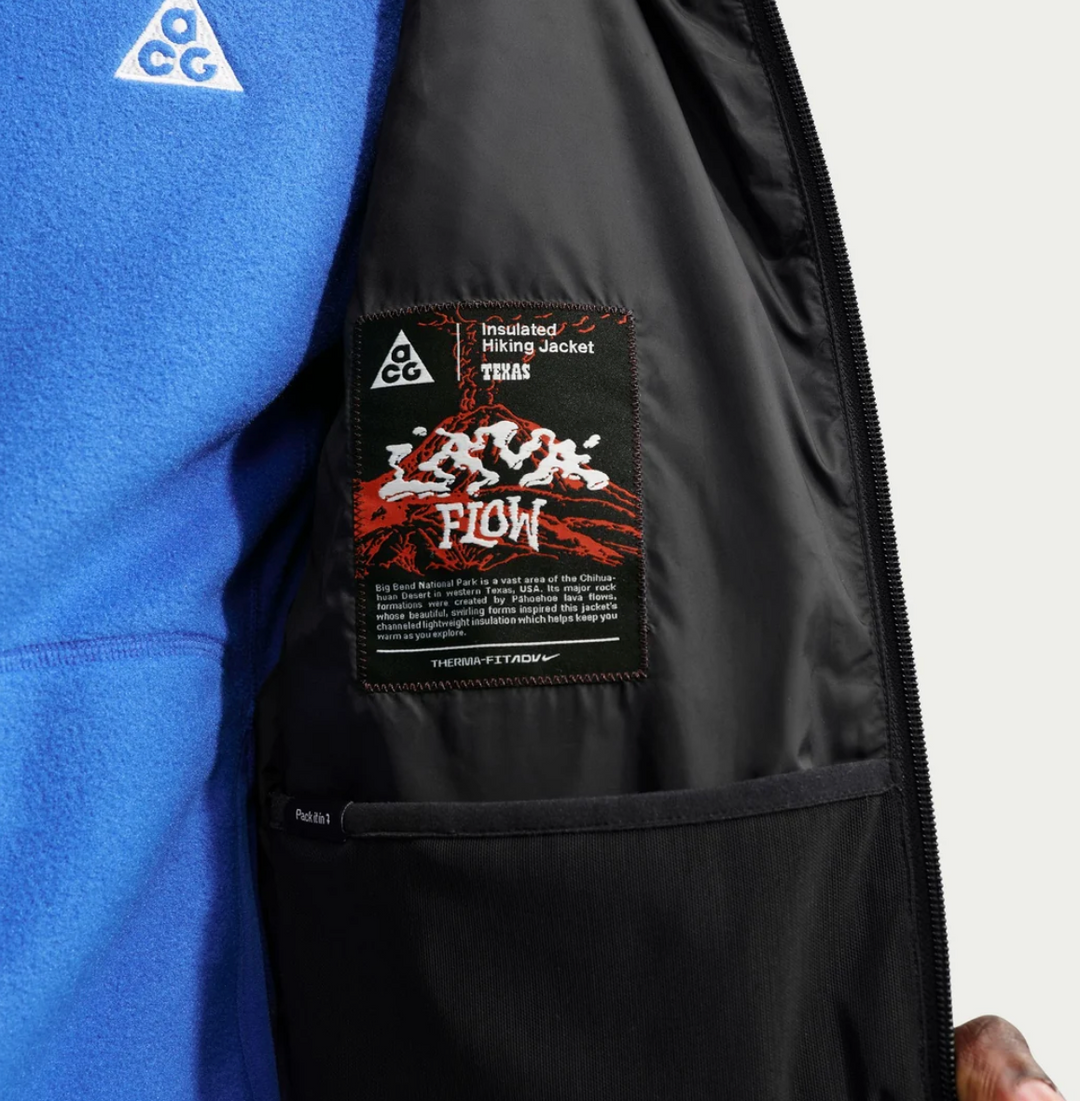Nike ACG Lava Flow Therma-FIT ADV Hooded Jacket (Old Royal/Summit White)