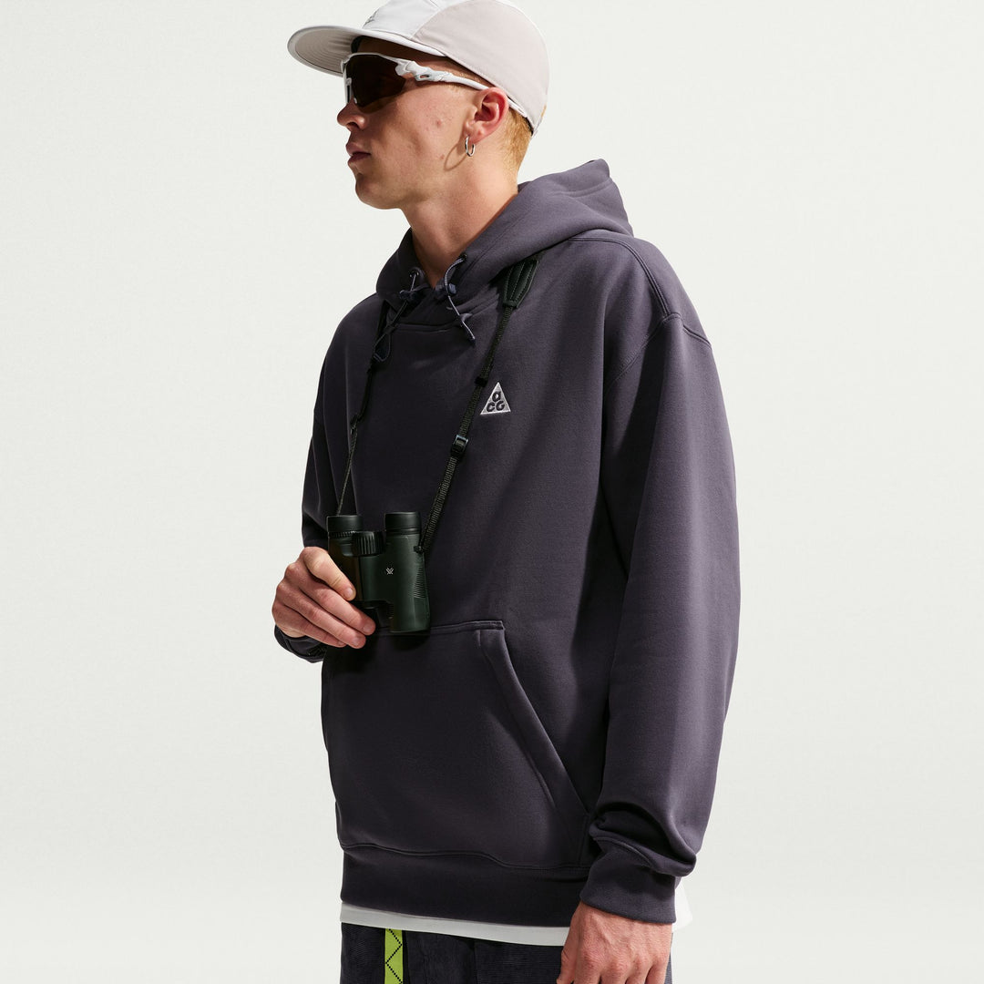 Nike ACG Pullover Hoodie “Tuff Fleece”  (Gridiron/Summit White)