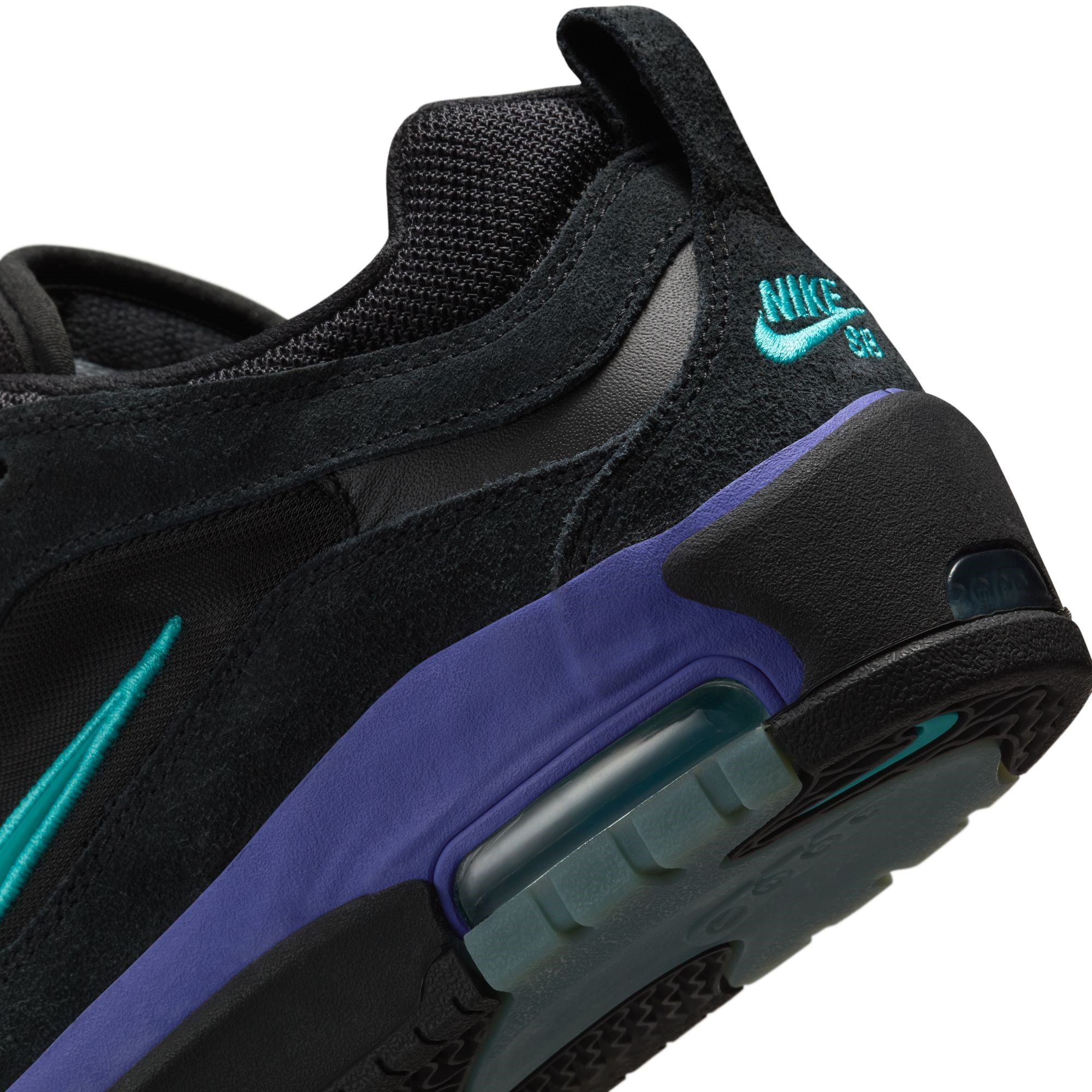 nike sb black and teal