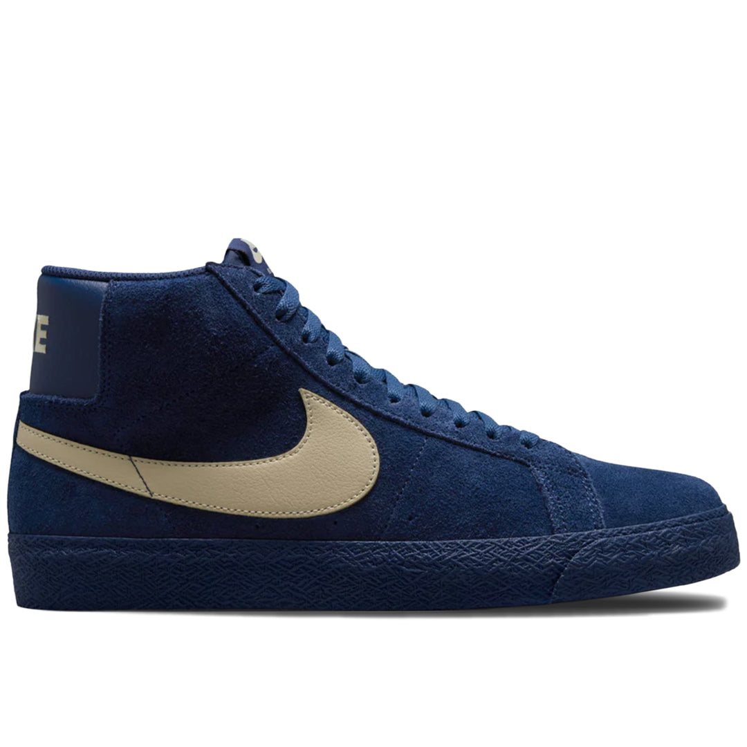 Nike SB Blazer Zoom Mid (Coastal Blue/Pale Yellow)