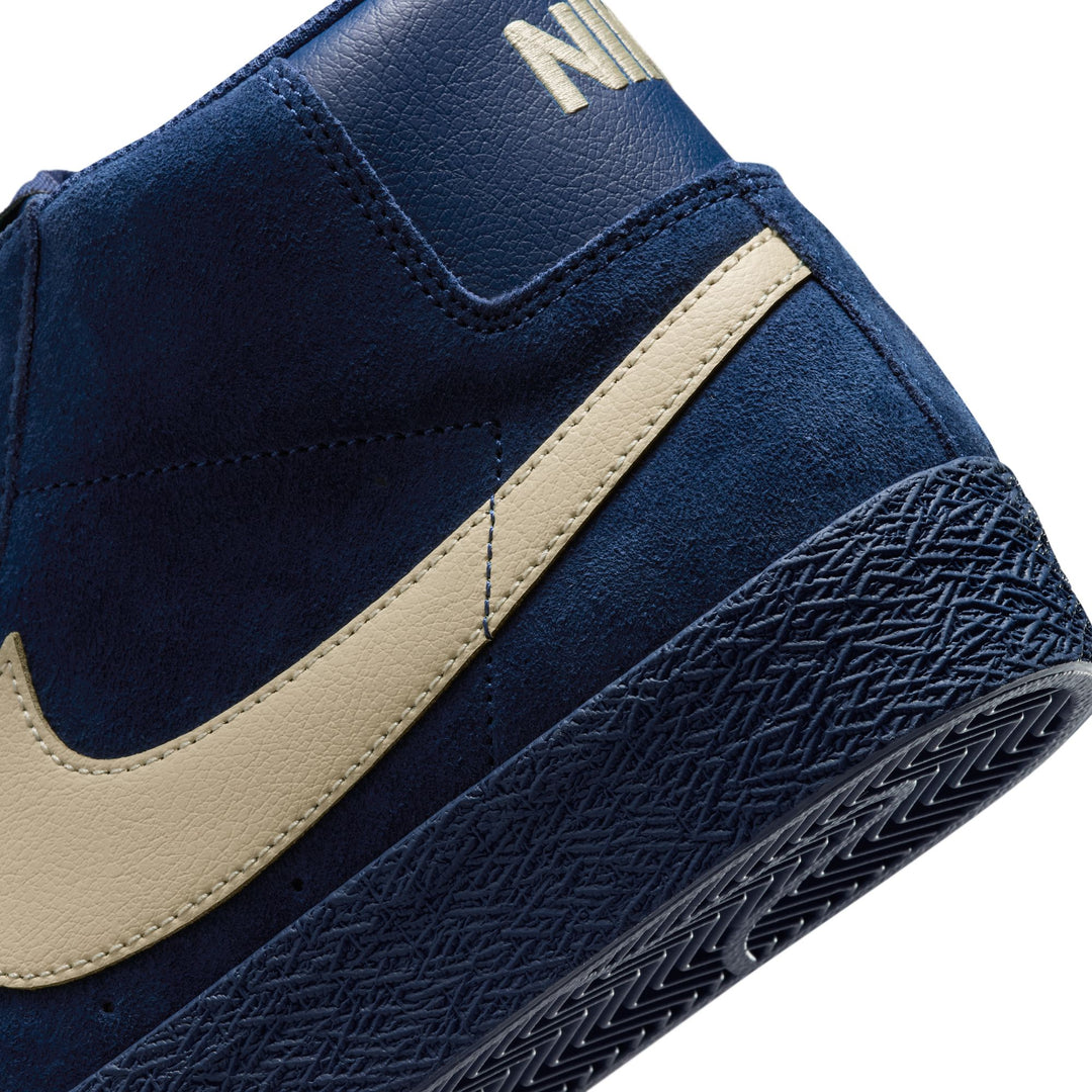 Nike SB Blazer Zoom Mid (Coastal Blue/Pale Yellow)