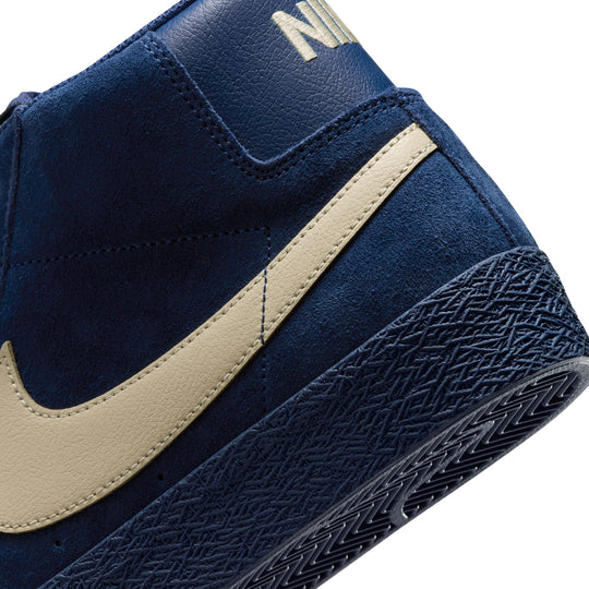 Nike SB Blazer Zoom Mid (Coastal Blue/Pale Yellow)