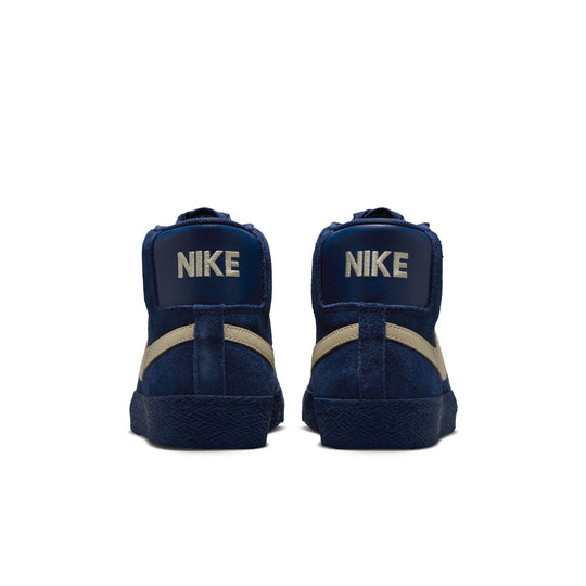 Nike SB Blazer Zoom Mid (Coastal Blue/Pale Yellow)