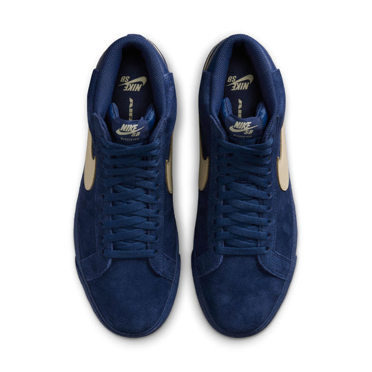 Nike SB Blazer Zoom Mid (Coastal Blue/Pale Yellow)