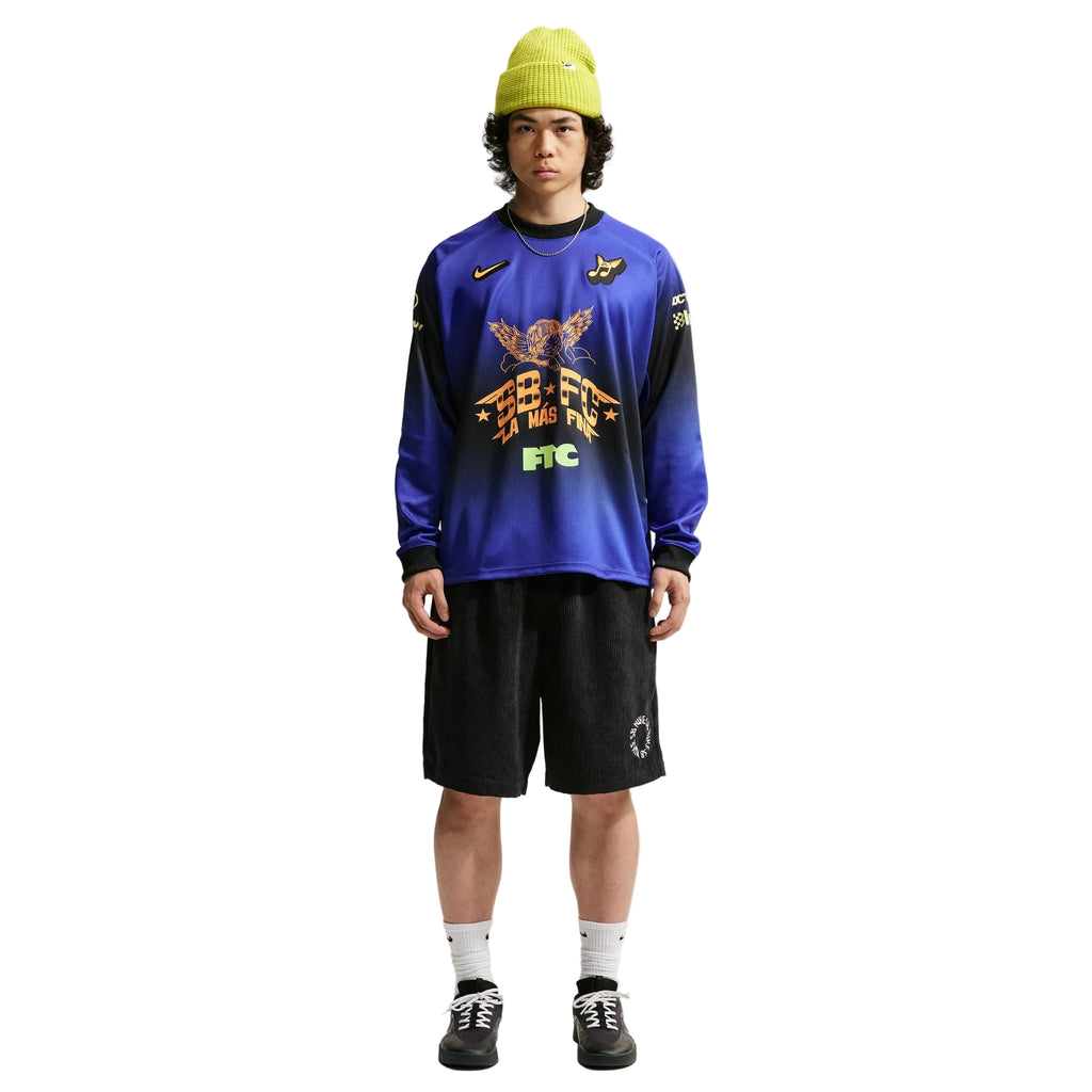 Nike SB Club 58 Long-Sleeve Skate Top (Dark Concord) – Kinetic