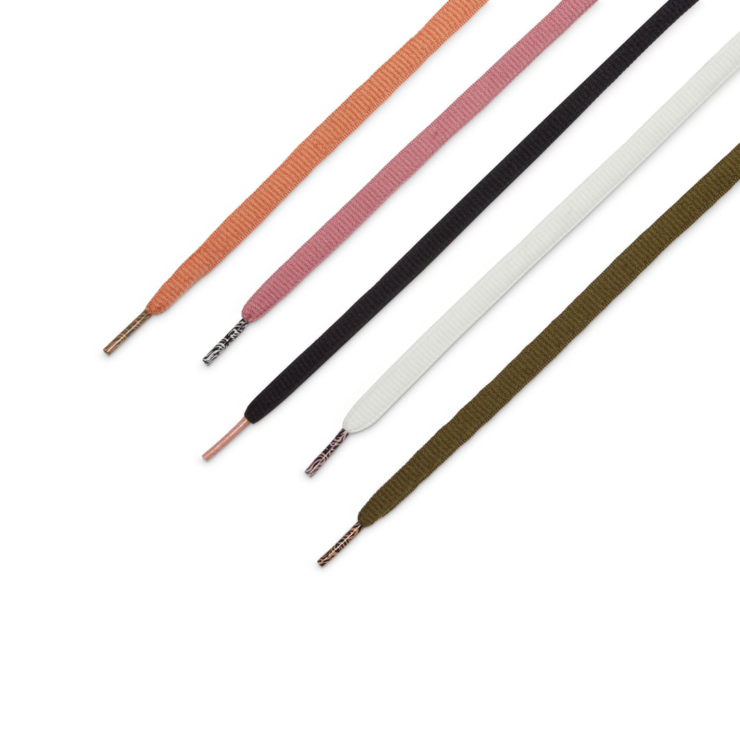 Five multi color laces