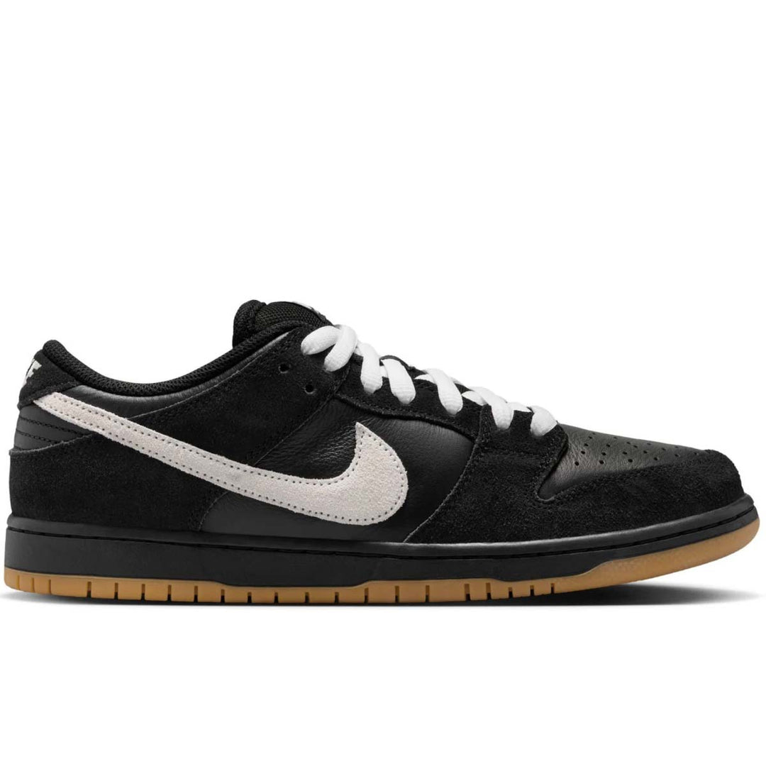Nike SB Dunk Low Pro (Black/White-Black-Gum Light Brown)