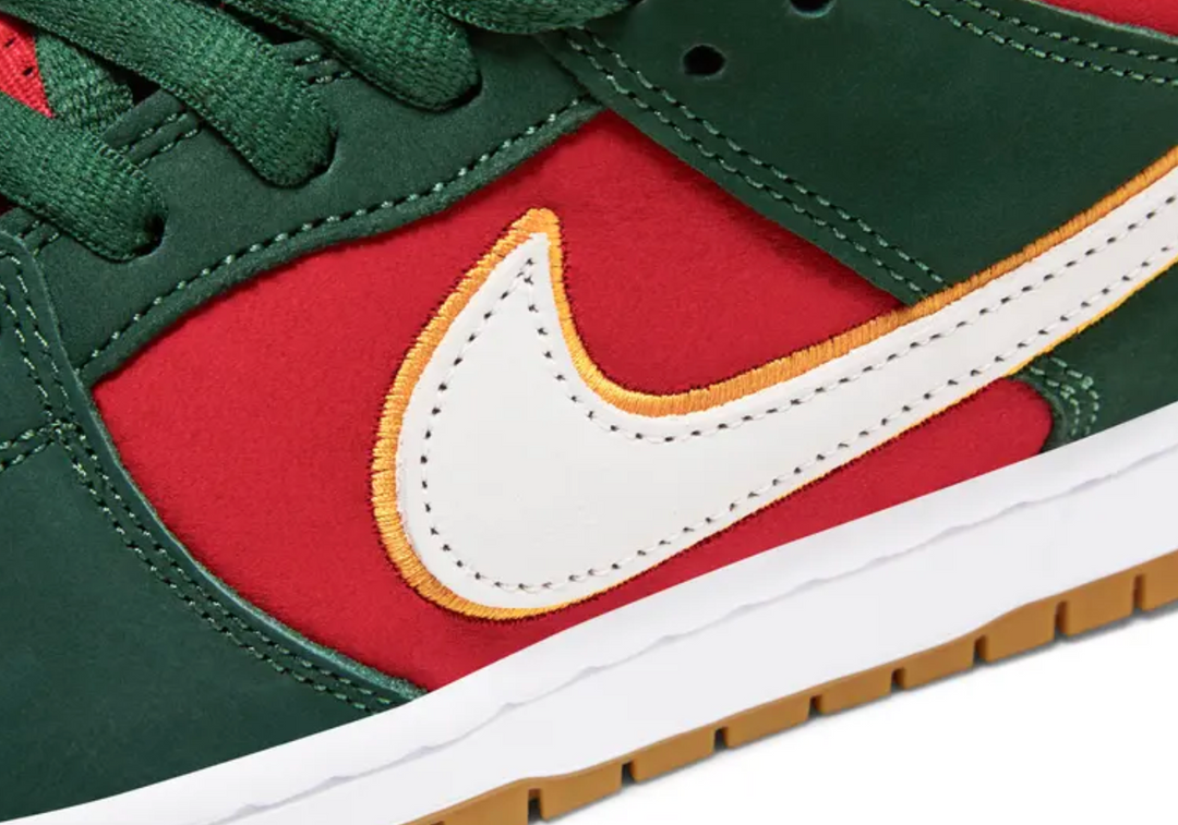 double stitch swoosh seattle supersonics nike SB only