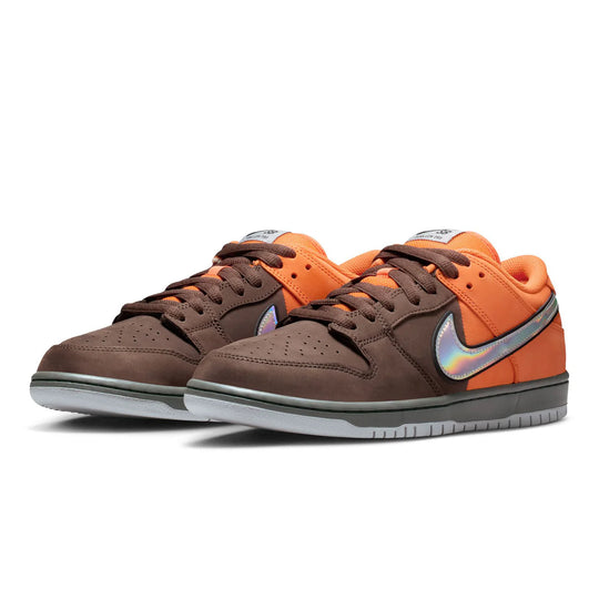 orange and brown upper