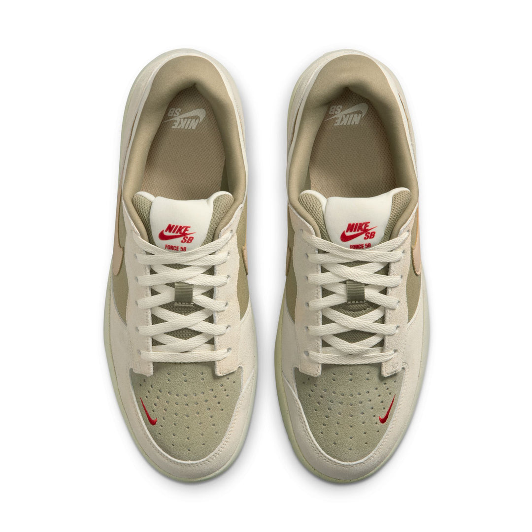 Nike SB Force 58 (Coconut Milk/linen-neutral Olive)