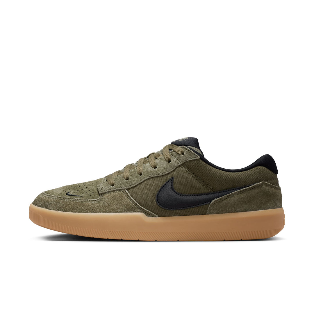 black swoosh
