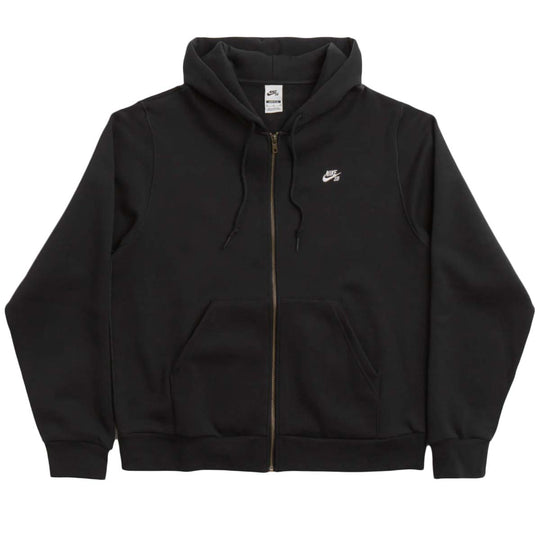 Nike SB Logo Zip Up Hoodie (Black)