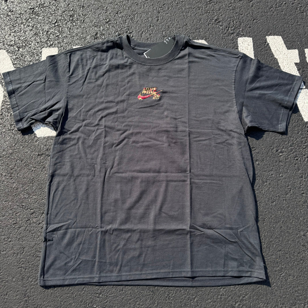 Nike SB Max90 Camo Embroidered Logo Tee (Dark Grey)-2