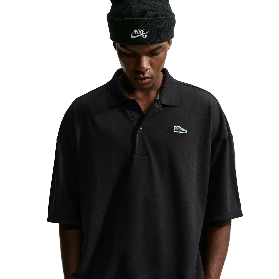 Nike SB Skate Polo (Black/Court Green)