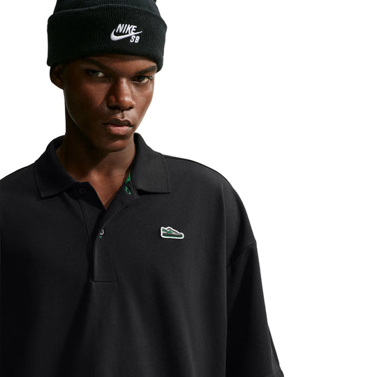 Nike SB Skate Polo (Black/Court Green)