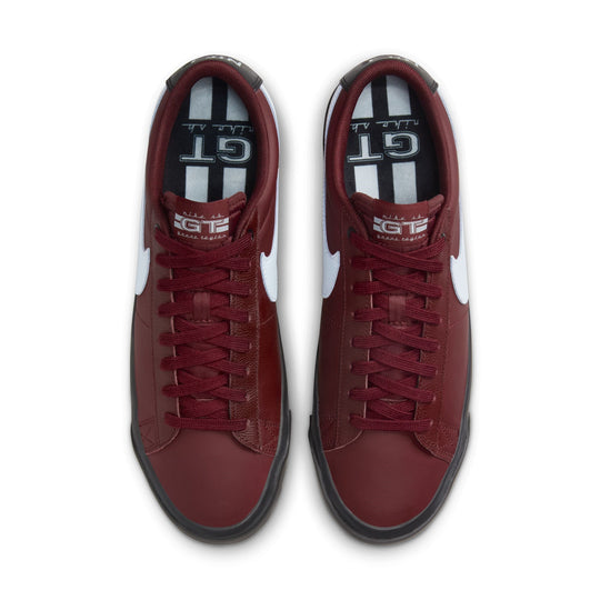 Nike SB Zoom Blazer Low Pro GT ISO (Dark Team Red/LT Armory Blue)