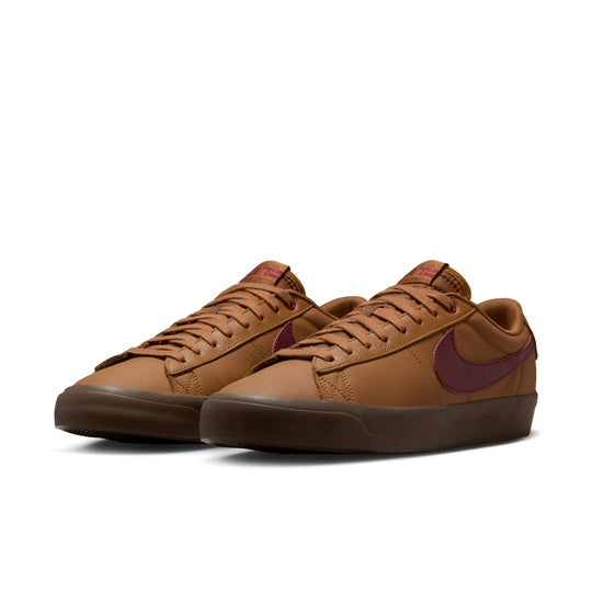 leather swoosh