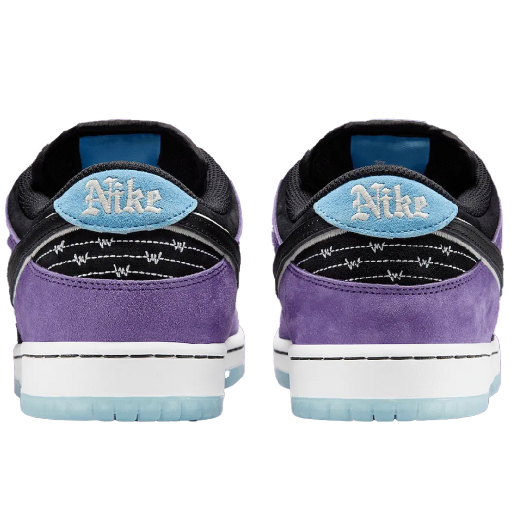 custom embroidered heel