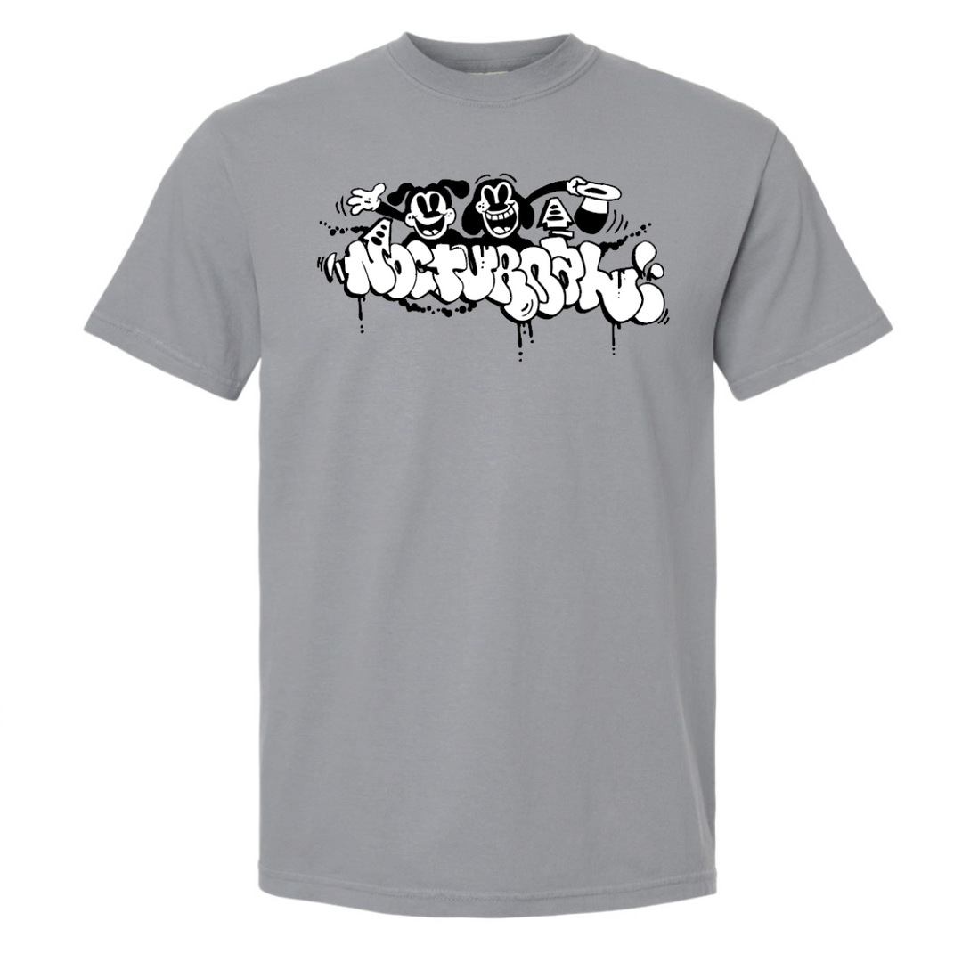 Nocturnal 'Air Bud' Tee Shirt (Granite)