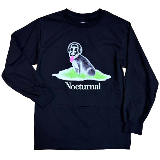 Nocturnal "Dog" Tee Longsleeve (black)