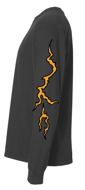 Nocturnal x Heavy Slime Field Long Sleeve Shirt (Pepper)