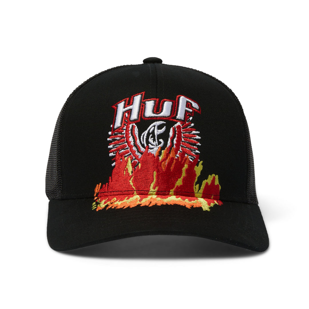 Huf Pheonix Trucker Hat (Black)