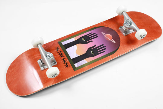 Picture Show Saturn Knockout Complete Skateboard (7.87")