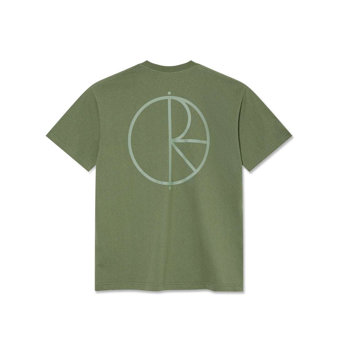 Polar Stroke Logo Contrast Tee (Moss Green)